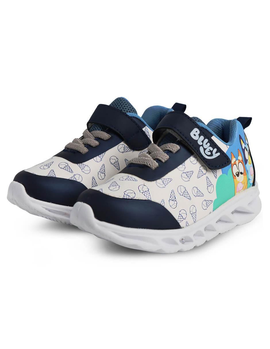 Tenis luz led para niño Bluey 5
