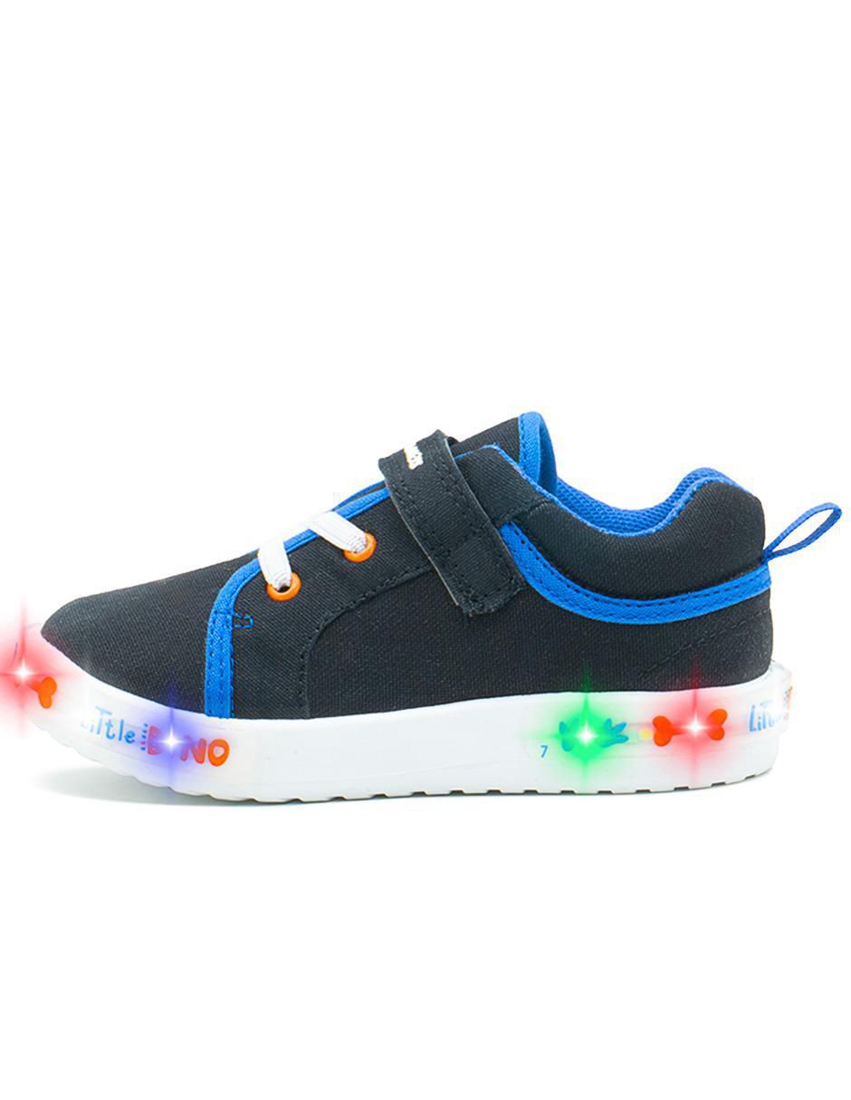 Tenis luz led para niño Dinosaurios 2