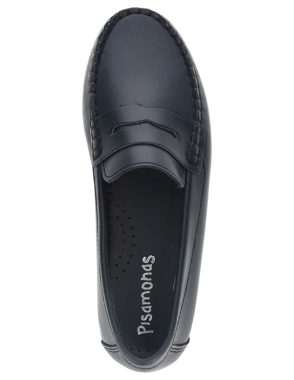Zapato Pisamonas de piel para niño