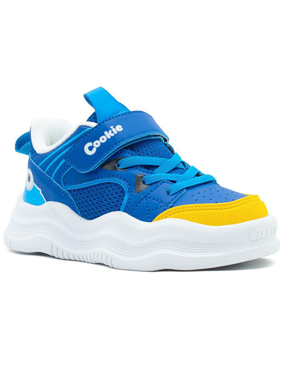 Tenis para niño Plaza Sésamo Come Galletas Tenis para niño Plaza Sésamo Come Galletas
