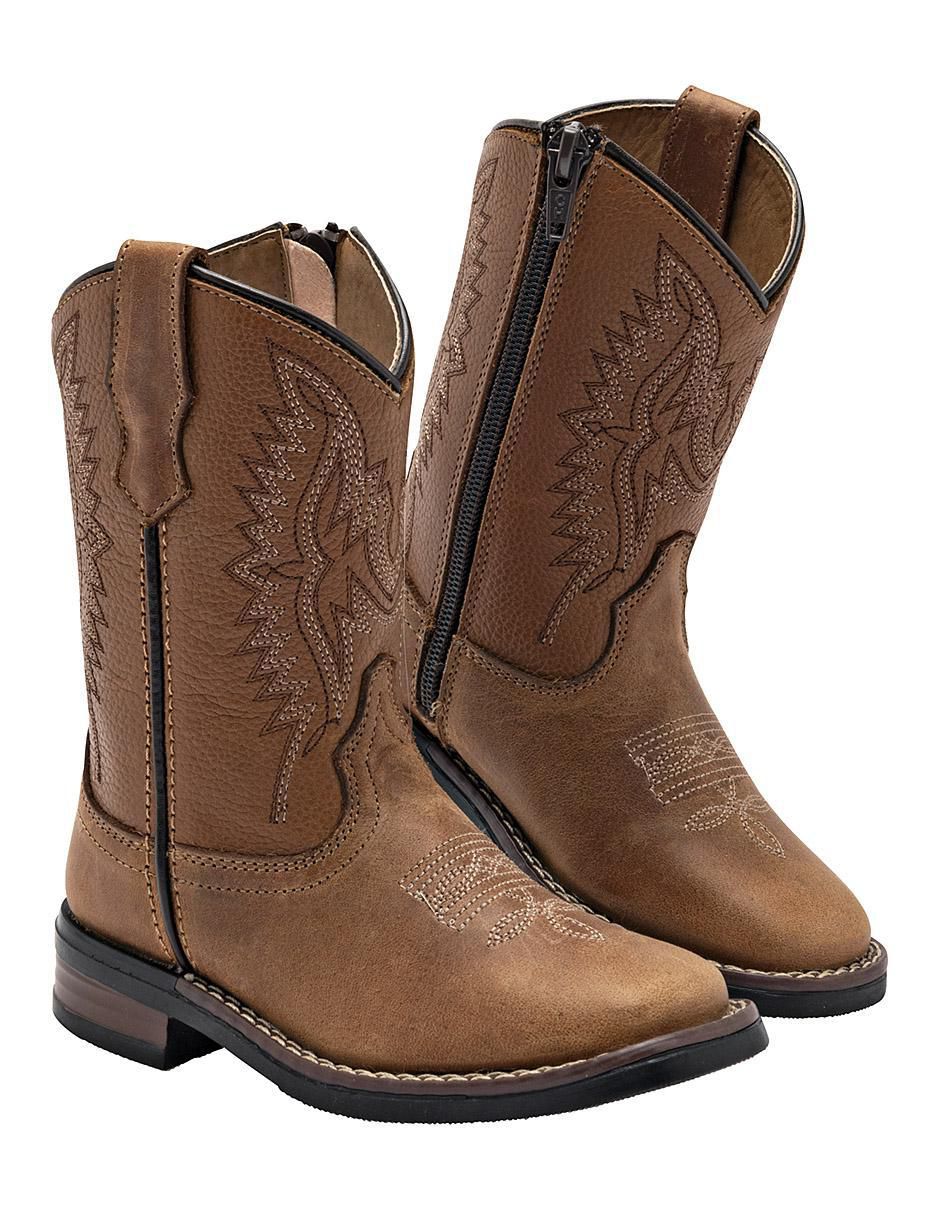Bota de piel para niño 4