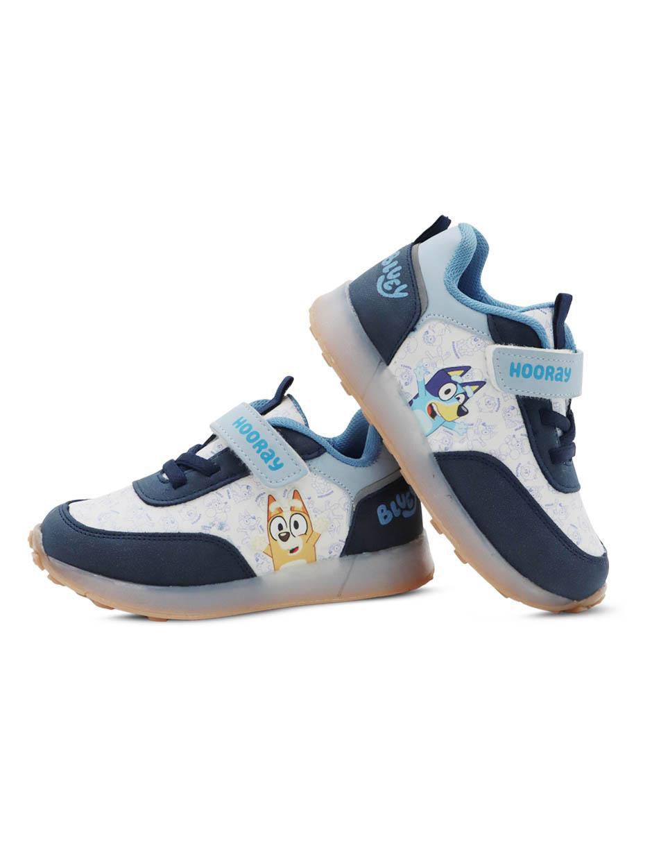 Tenis luz led para niño Bluey Y Bingo 4