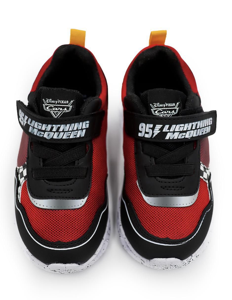 Tenis luz led para niño Rayo Mcqueen 6