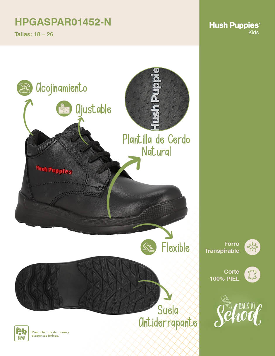 Zapato de piel para niño 10