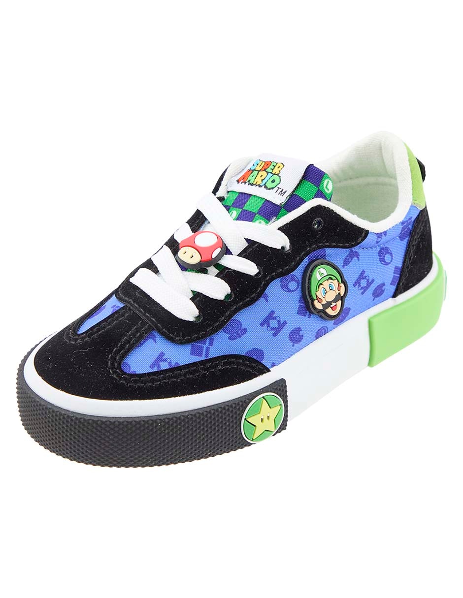 Tenis para niño Super Mario Luigi 2