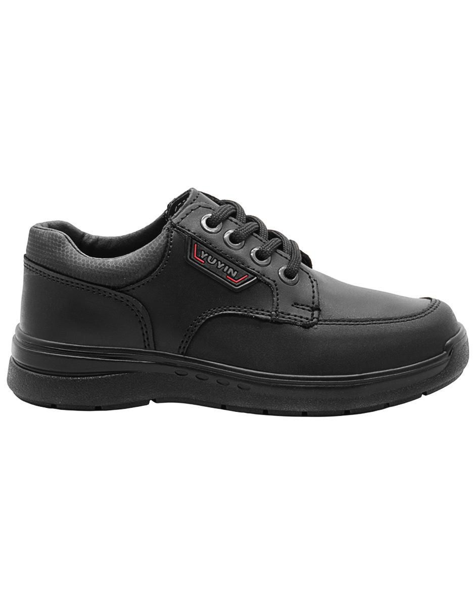 Zapato Back to School de piel para niño 3