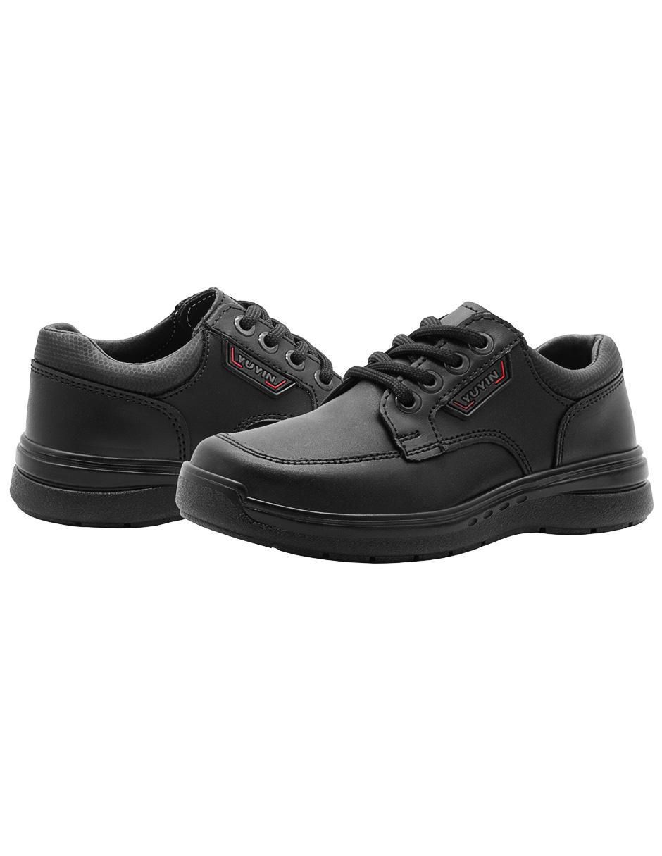 Zapato Back to School de piel para niño 4