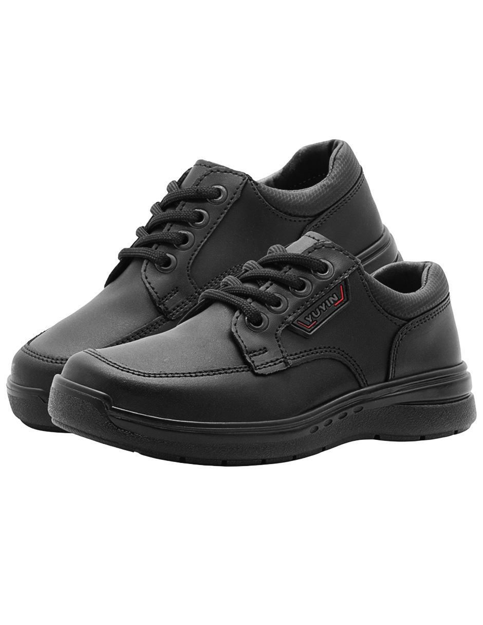 Zapato Back to School de piel para niño 5
