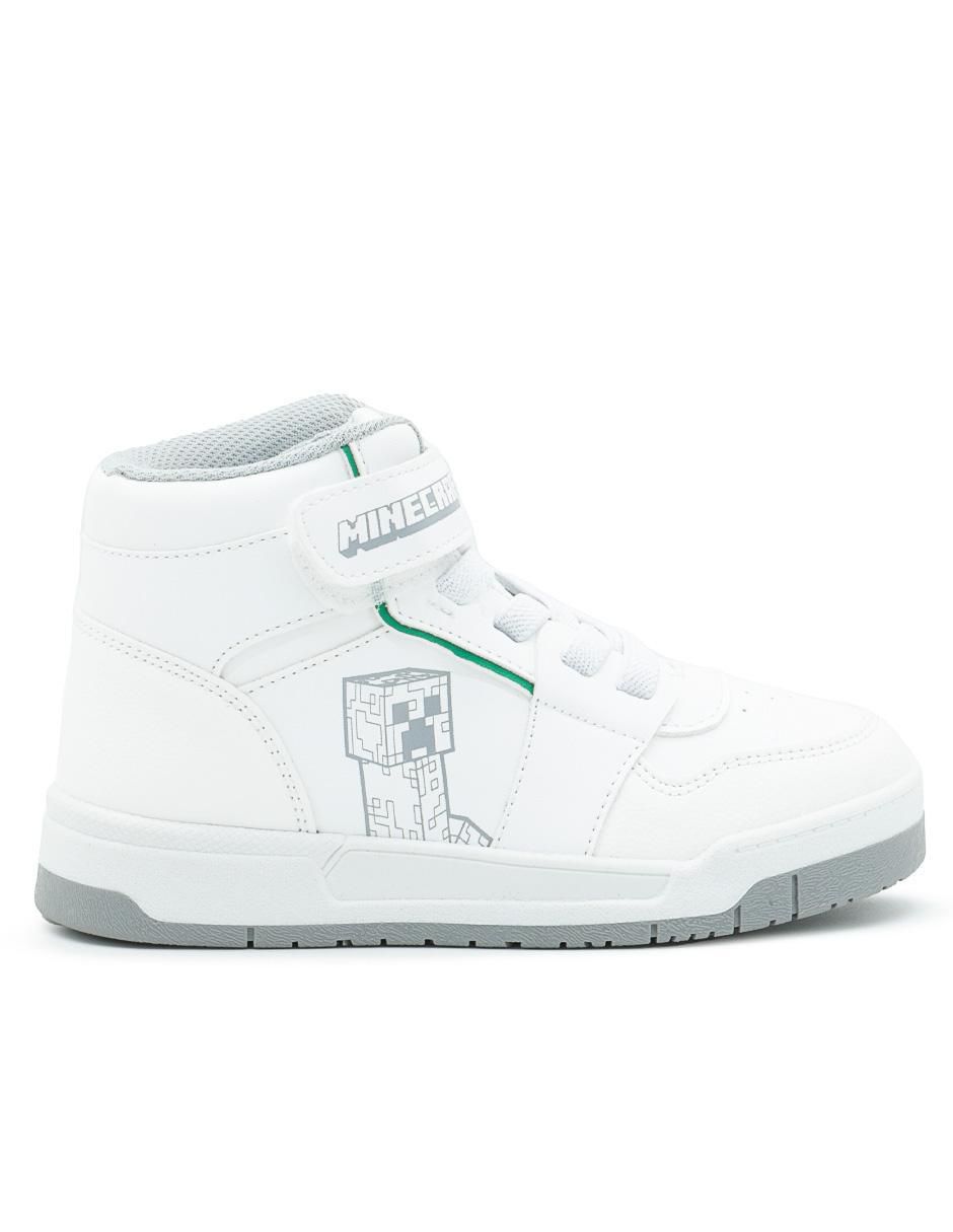Tenis para niño Minecraft Back to School Creeper 3
