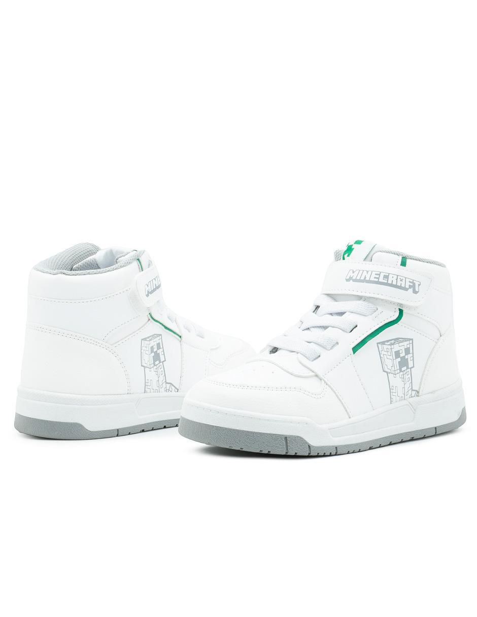 Tenis para niño Minecraft Back to School Creeper 4