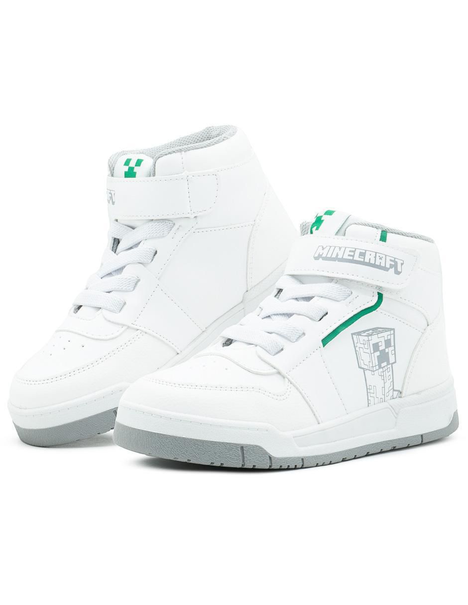 Tenis para niño Minecraft Back to School Creeper 5