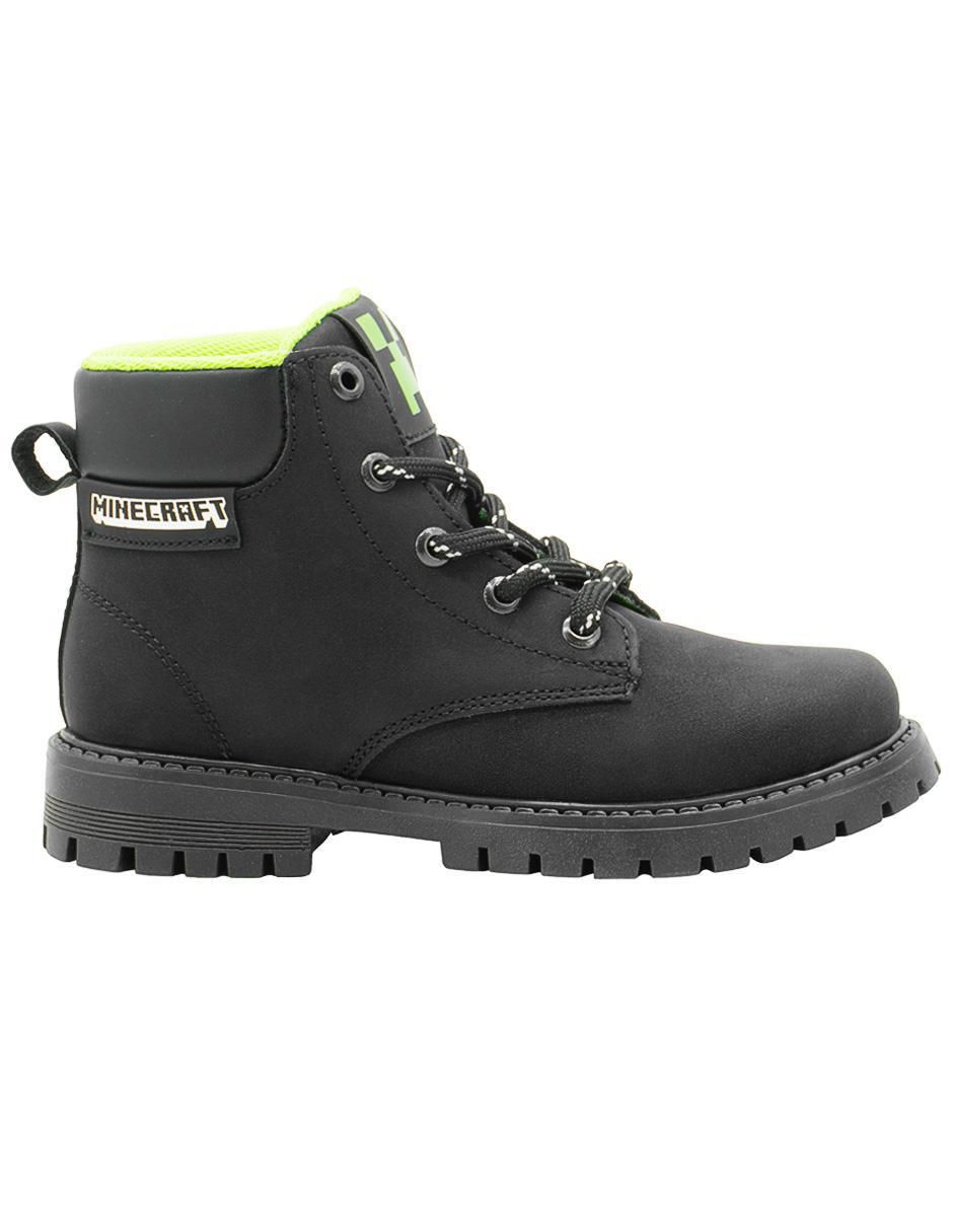 Bota Minecraft Creeper para niño 3