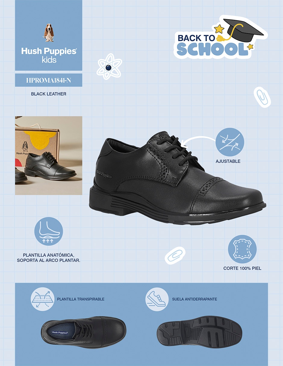Zapato de piel para niño 7