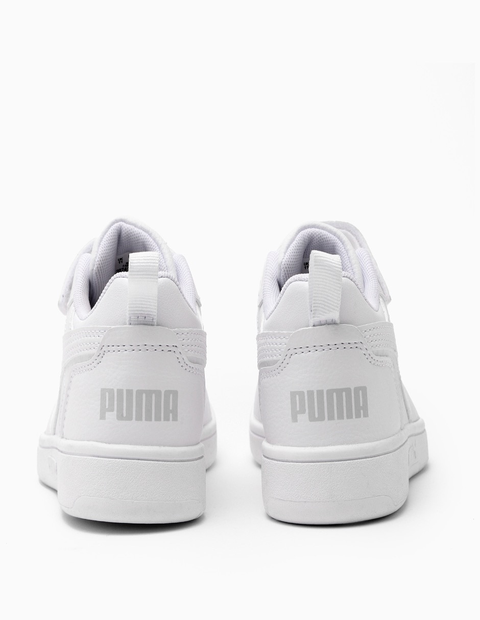 Tenis para niño Puma Rebound V6 Lo Ac Ps 3