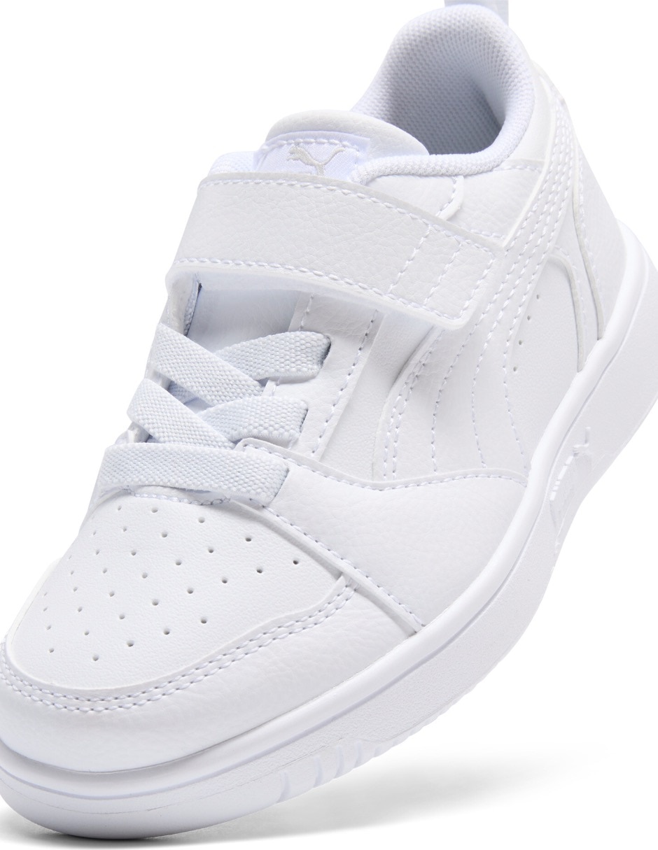 Tenis para niño Puma Rebound V6 Lo Ac Ps 8