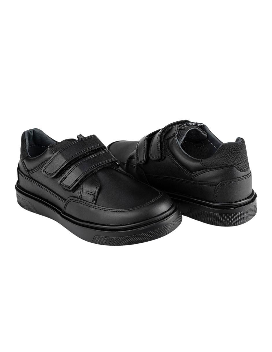 Zapato Back to School de piel para niño 3