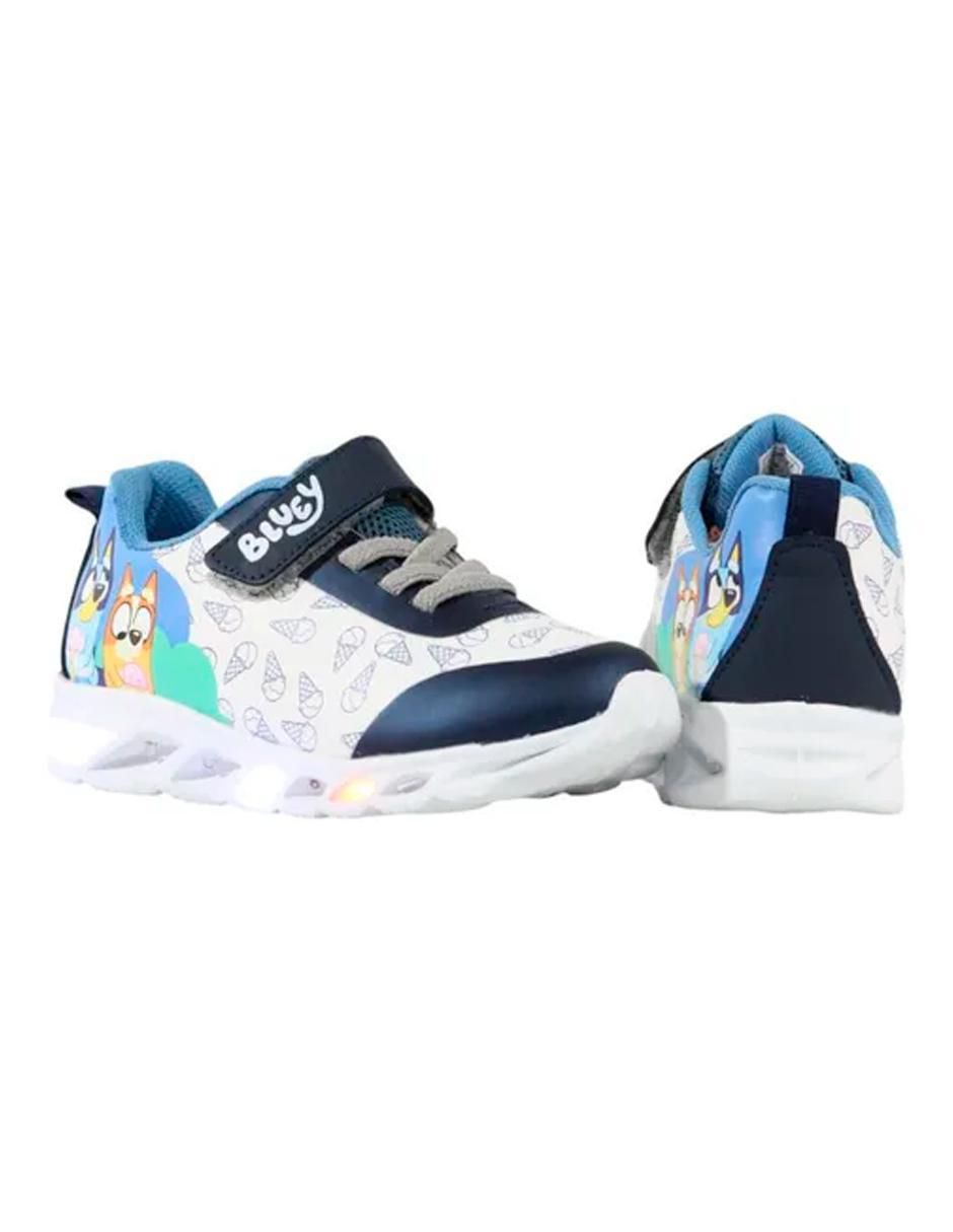 Tenis luz led para niño bebé Trop Bluey 2