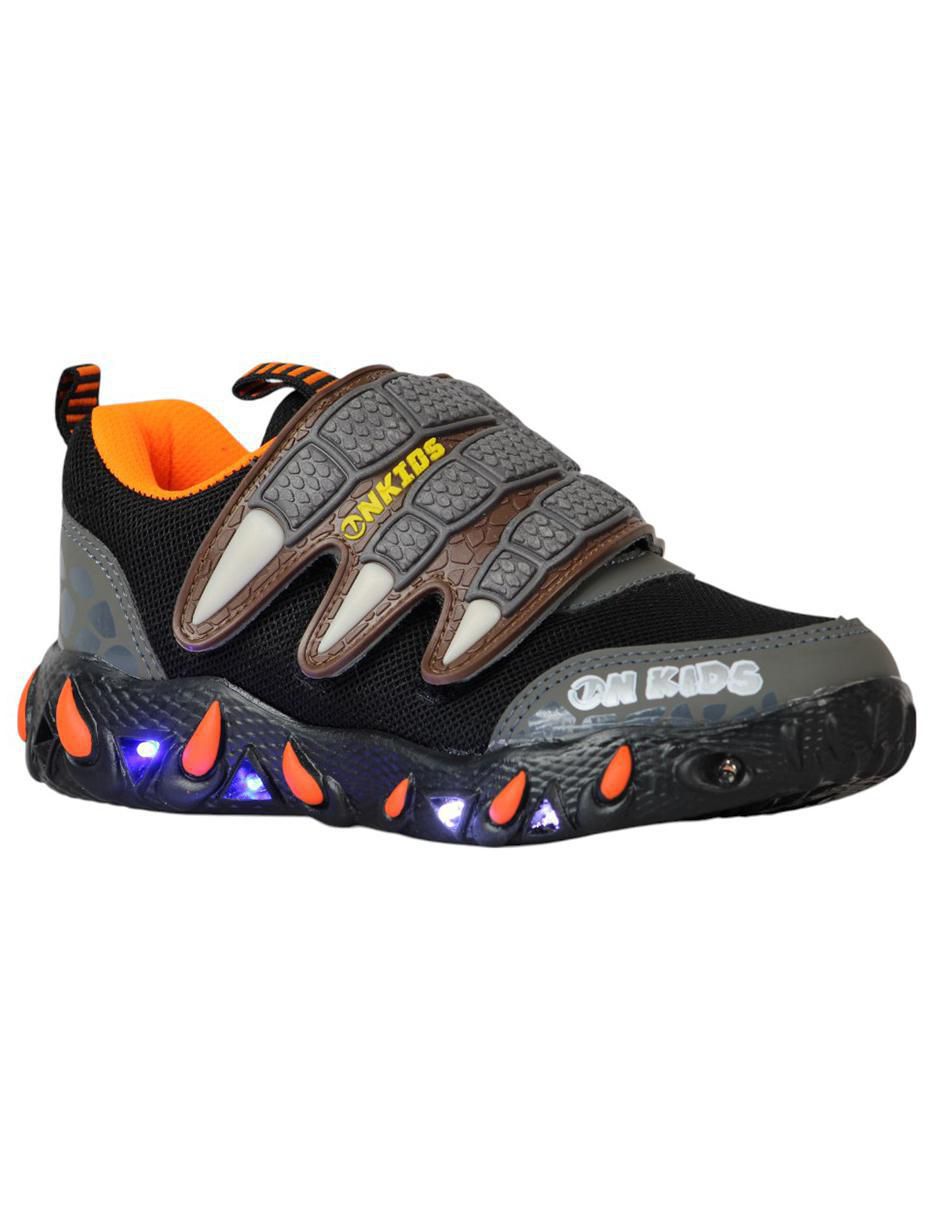 Tenis luz led para niño 2