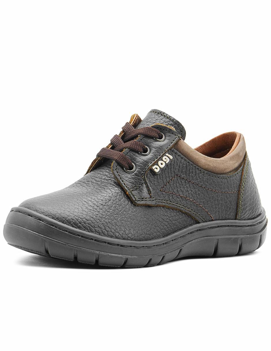 Zapato Back to School de piel para niño 4