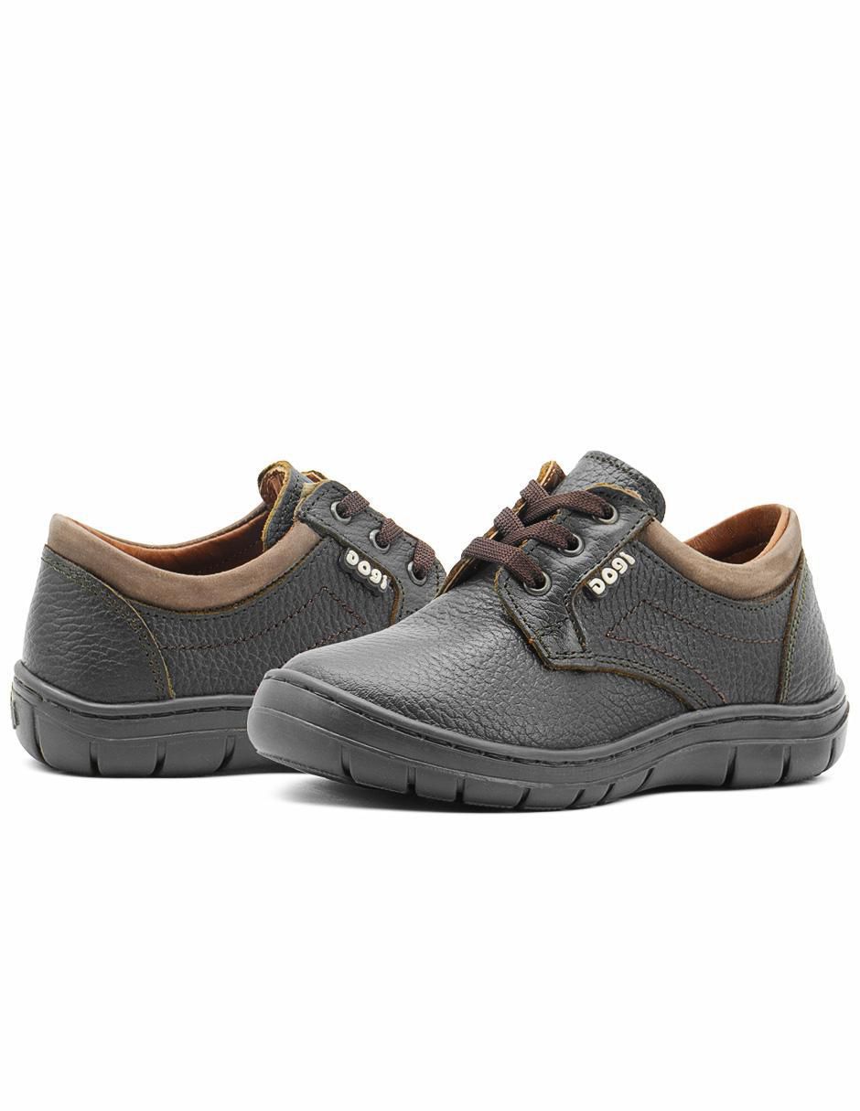 Zapato Back to School de piel para niño 5