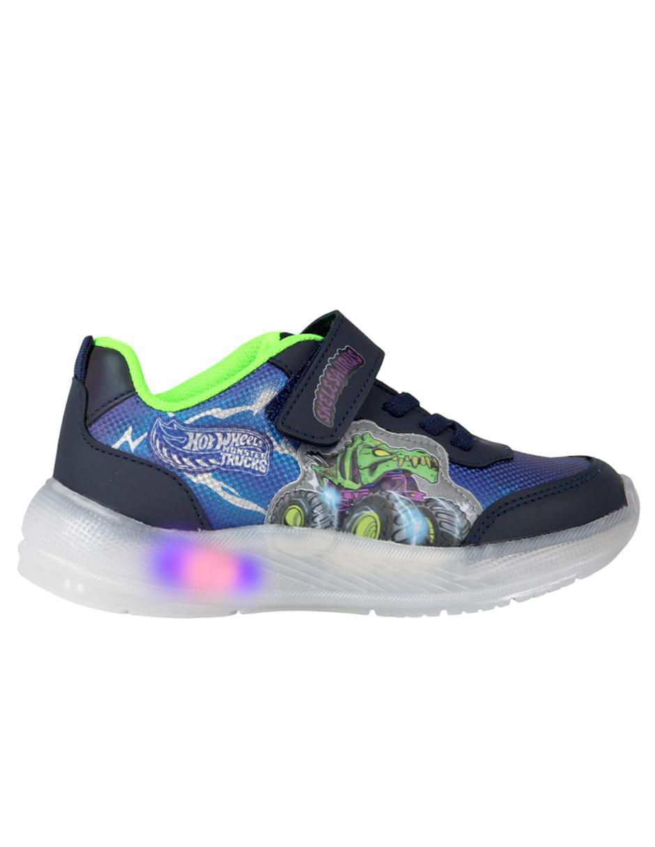 Tenis para niño Monster Trucks Hot Wheels 1