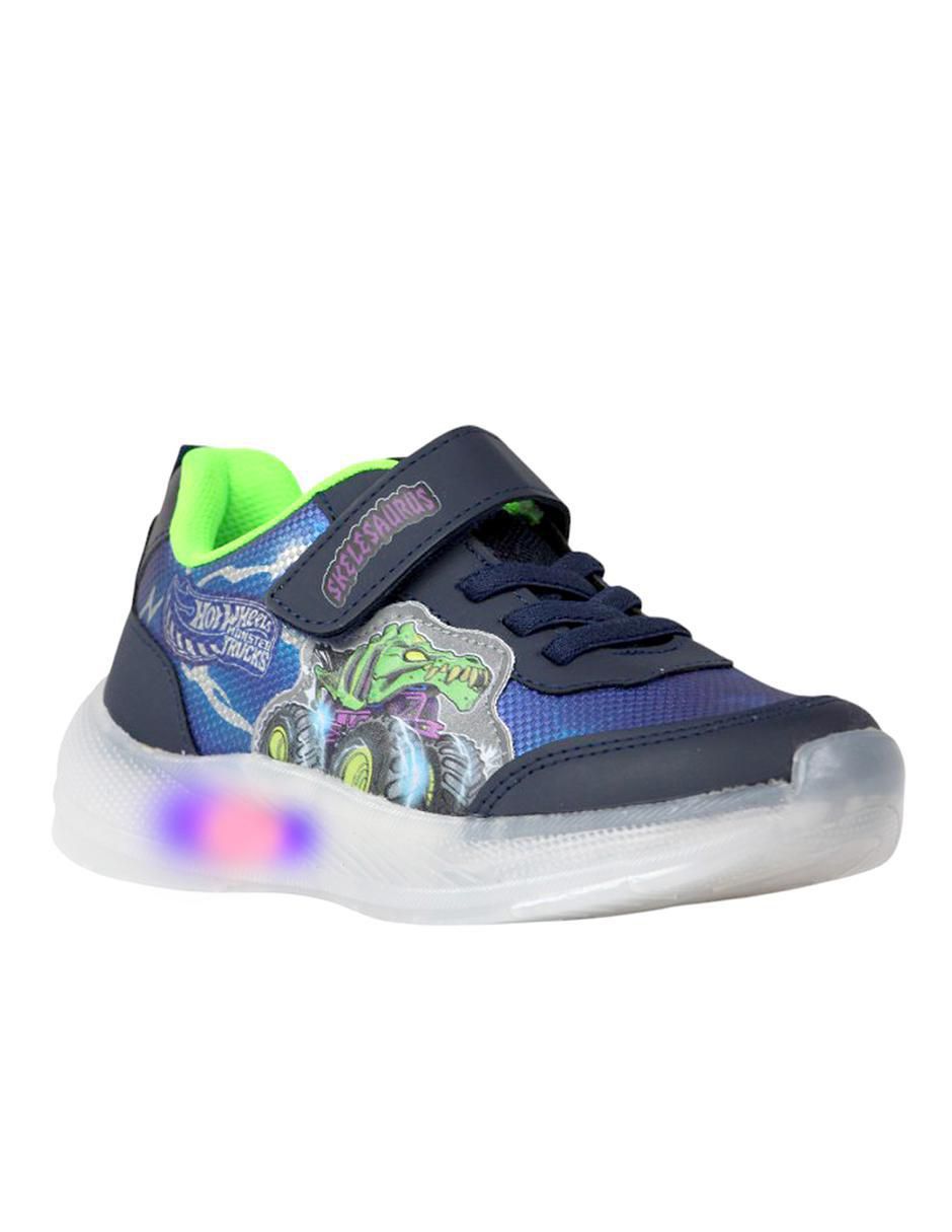 Tenis para niño Monster Trucks Hot Wheels 2