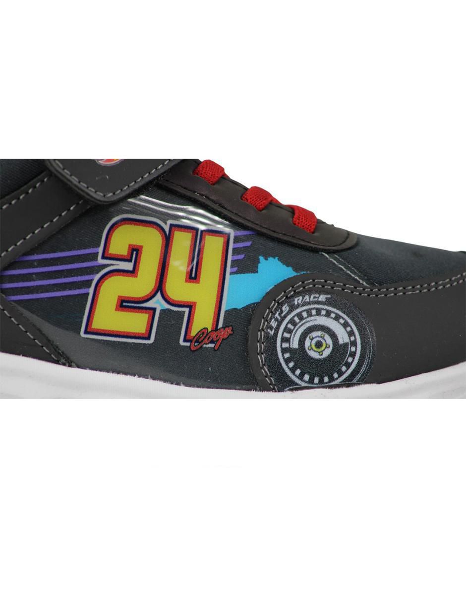Tenis luz led para niño Hot Wheels 5
