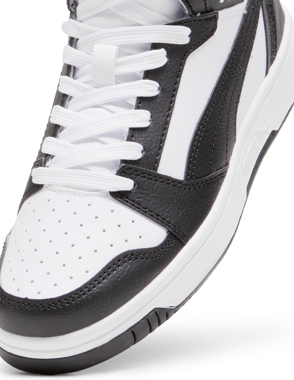 Tenis para niño Puma Rebound V6 Mid Jr 5