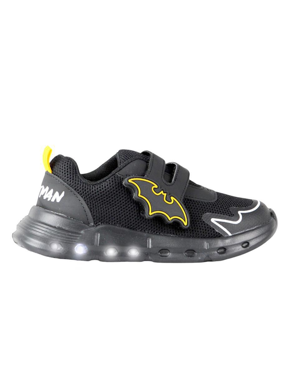 Tenis luz led para niño Dc Batman Tenis luz led para niño Dc Batman