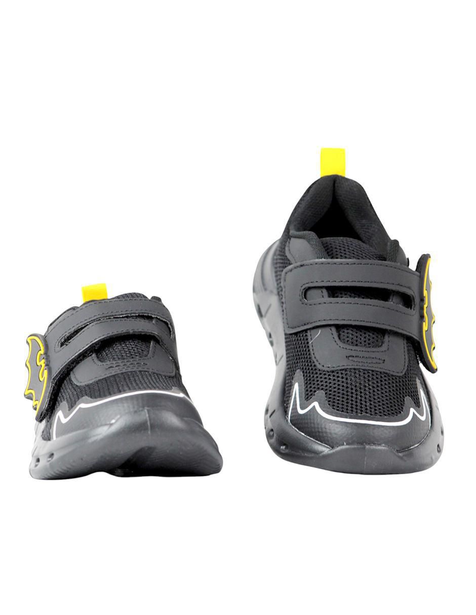 Tenis luz led para niño Dc Batman 3