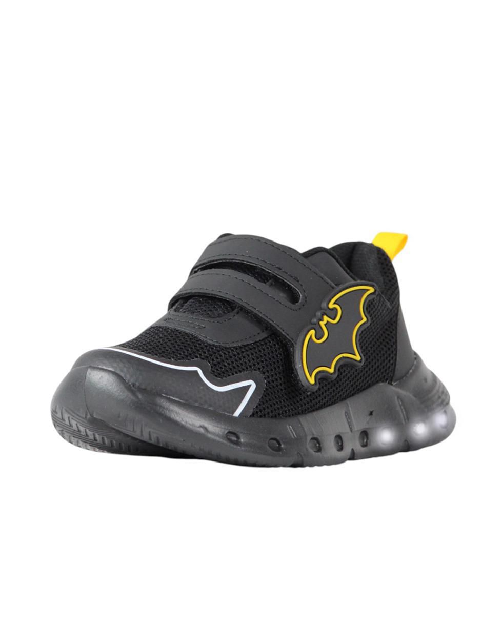 Tenis luz led para niño Dc Batman 4