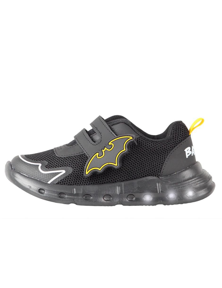 Tenis luz led para niño Dc Batman 5