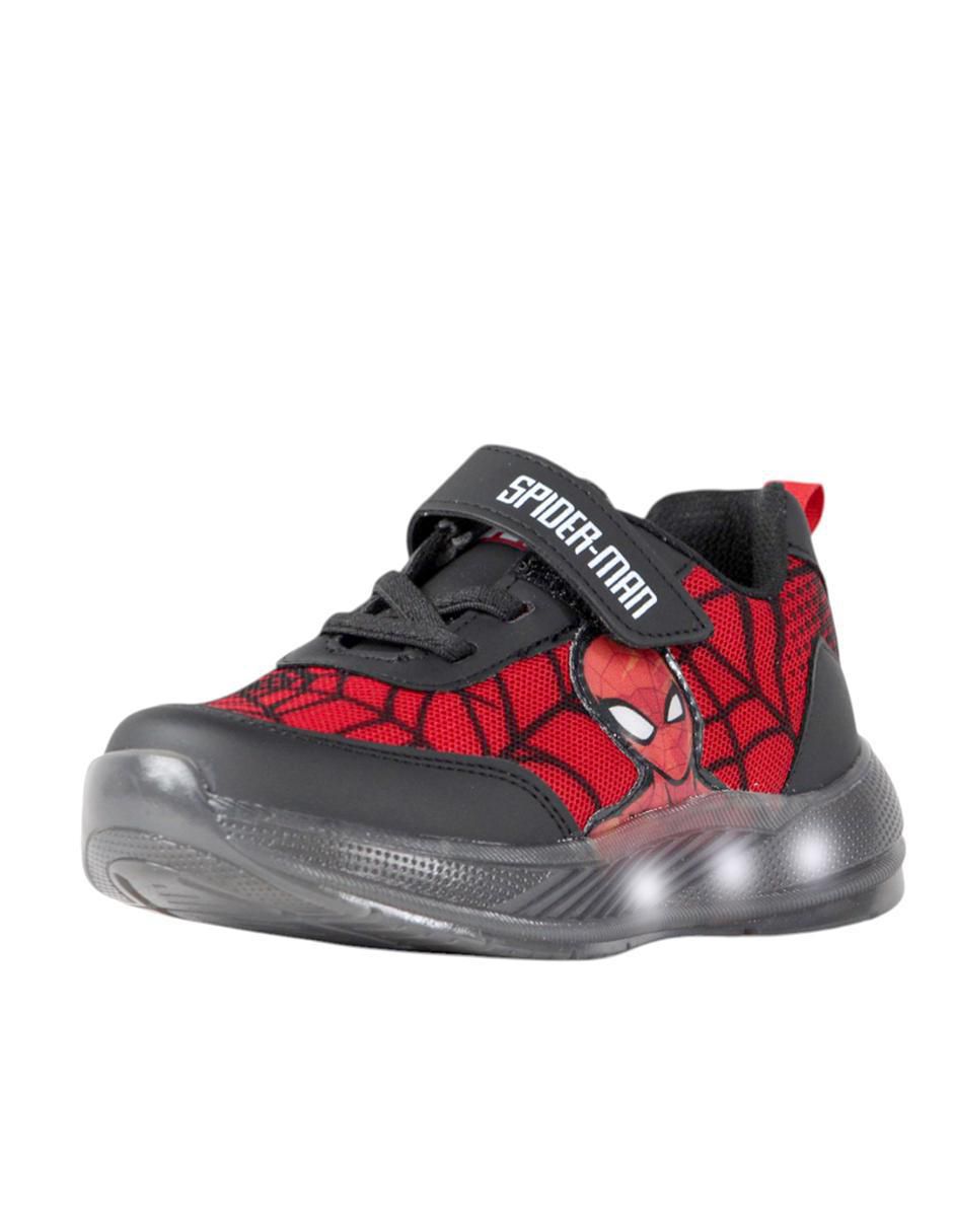 Tenis luz led para niño Marvel Marvel Spiderman 4