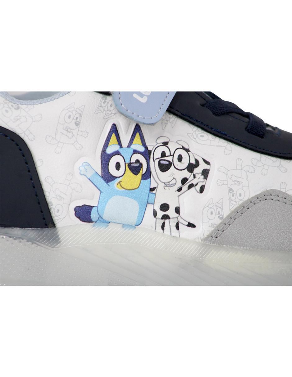Tenis luz led para niño Bluey 6
