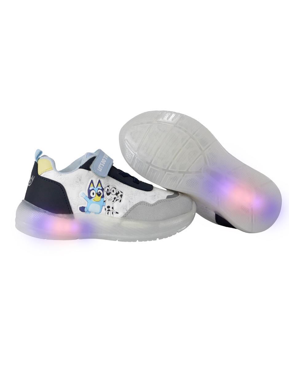Tenis luz led para niño Bluey 9