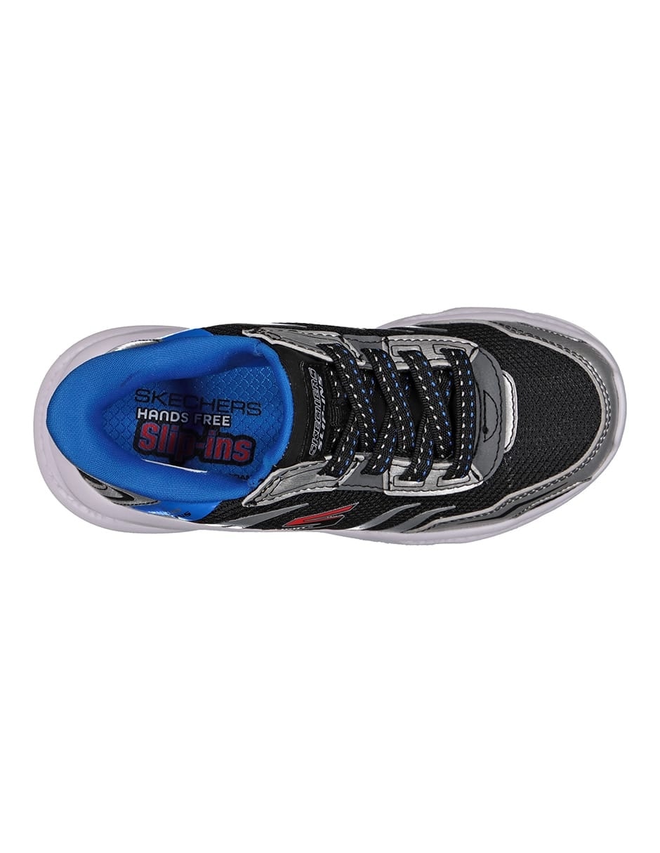 Tenis para niño Skechers Meteor-Lights 5