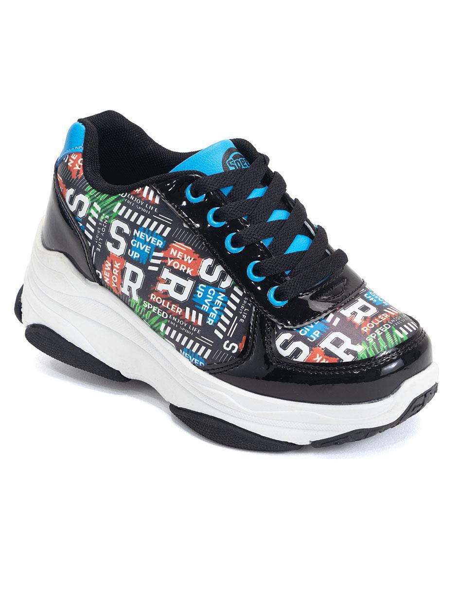 Tenis con ruedas para niño Street Skate Tenis con ruedas para niño Street Skate