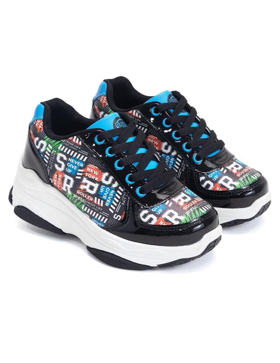 Tenis con ruedas para niño Street Skate 11