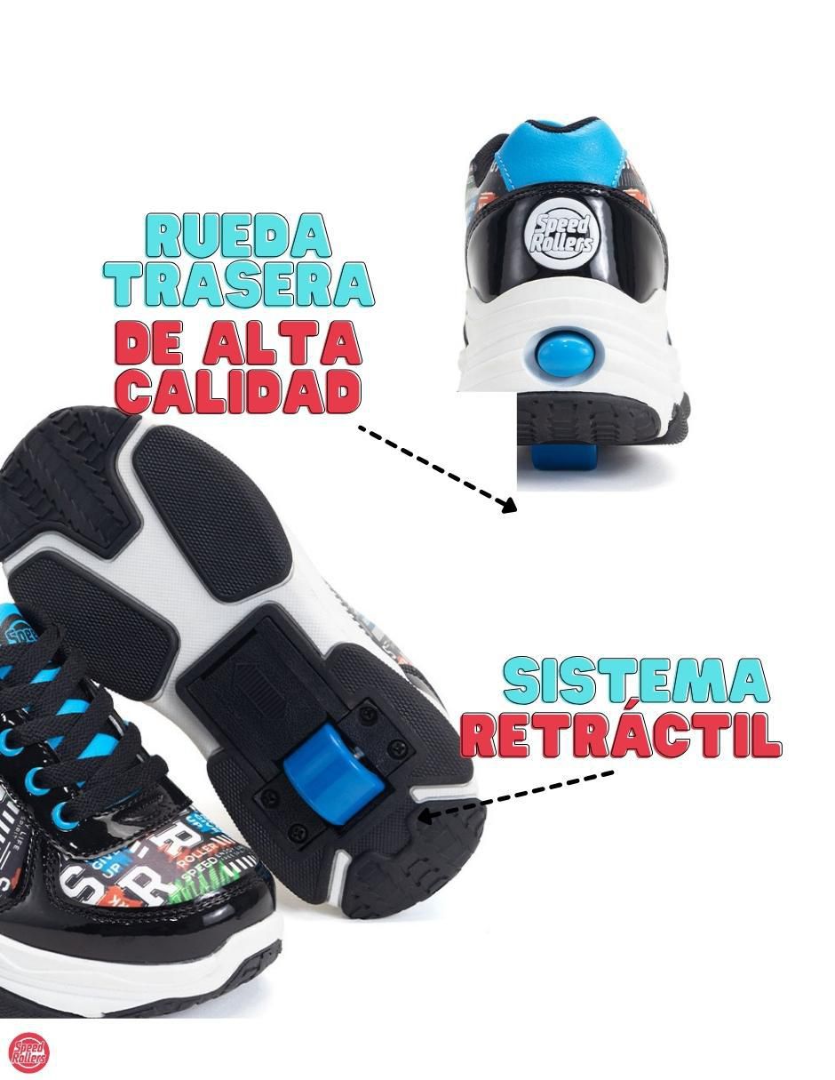 Tenis con ruedas para niño Street Skate 6