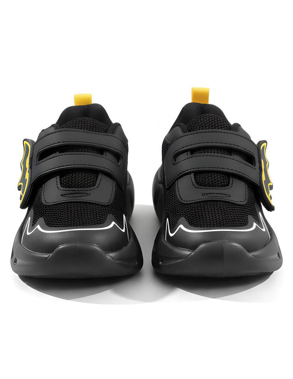 Tenis luz led para niño Batman 4