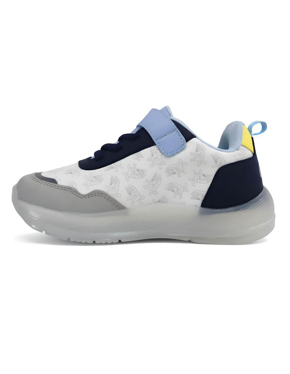 Tenis luz led para niño Bluey Y Bingo 7