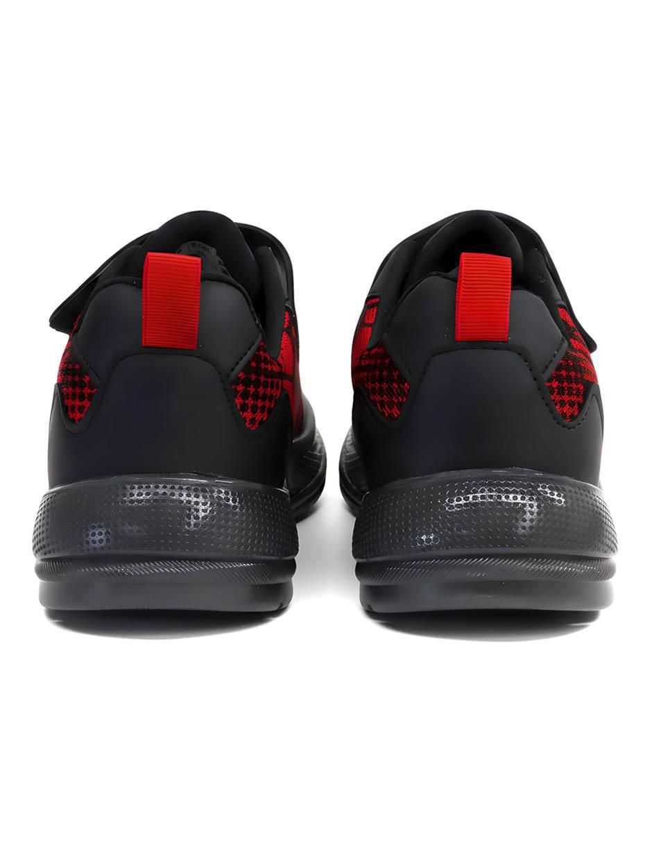Tenis luz led para niño Spider-Man 5
