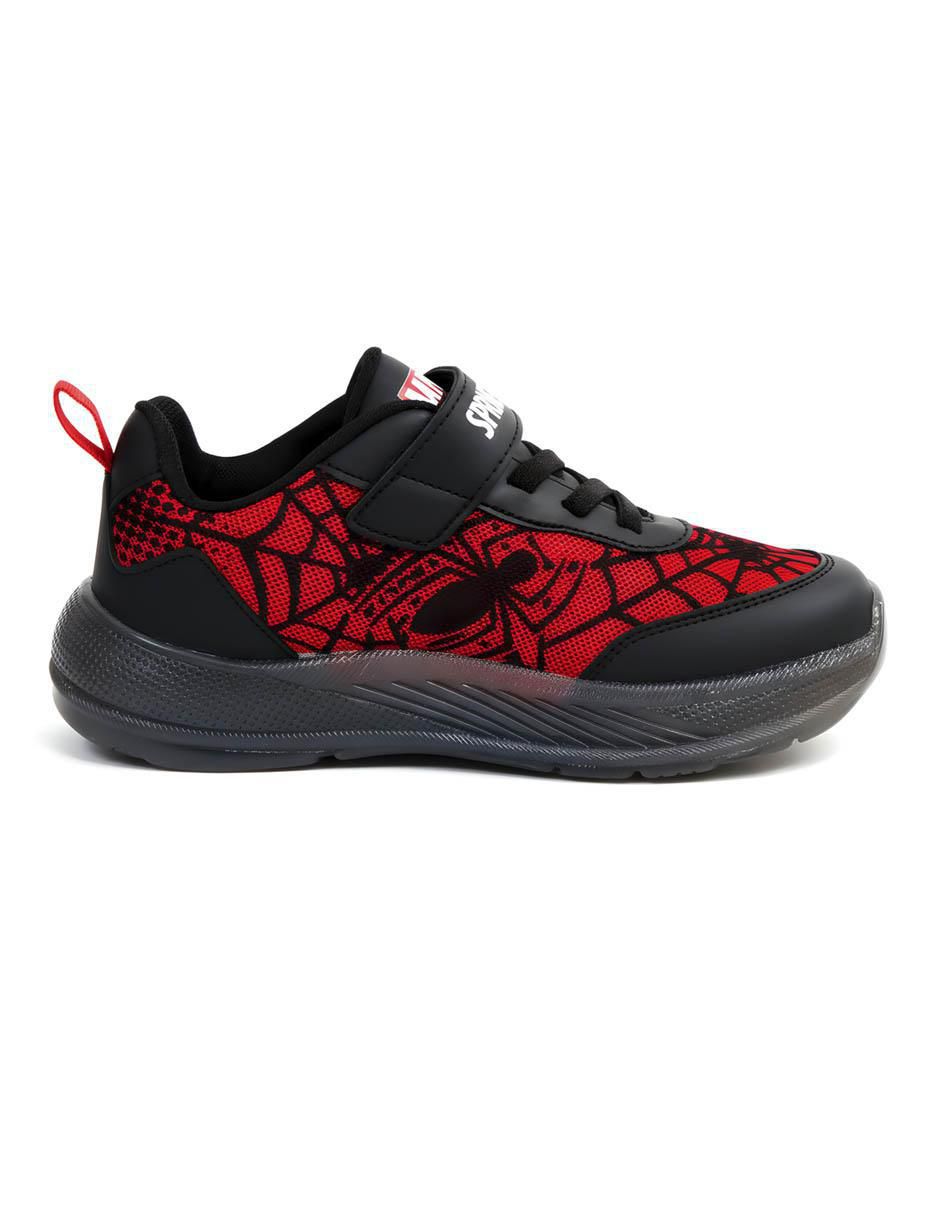 Tenis luz led para niño Spider-Man 6