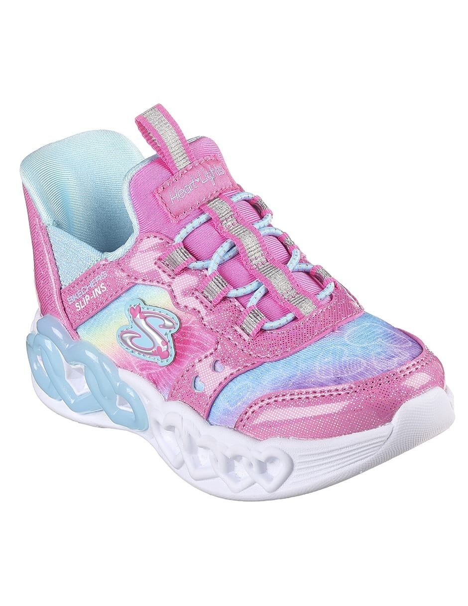 Tenis para niña bebé Infinite Heart Lights Tenis para niña bebé Infinite Heart Lights