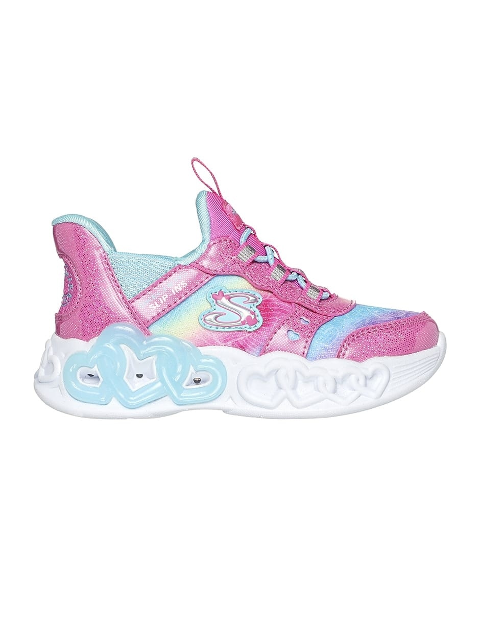 Tenis para niña bebé Infinite Heart Lights 2
