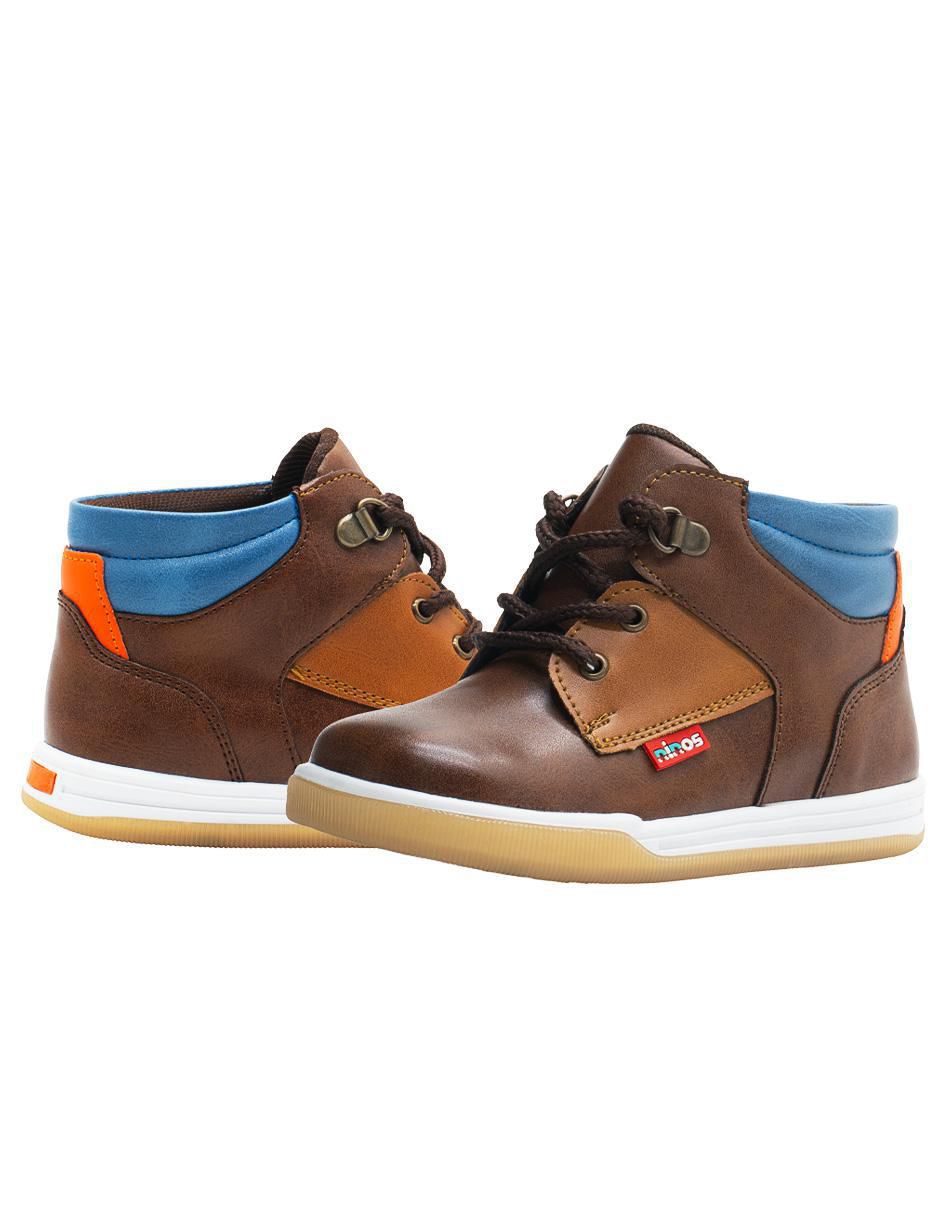 Bota de piel Trendy para niño 4