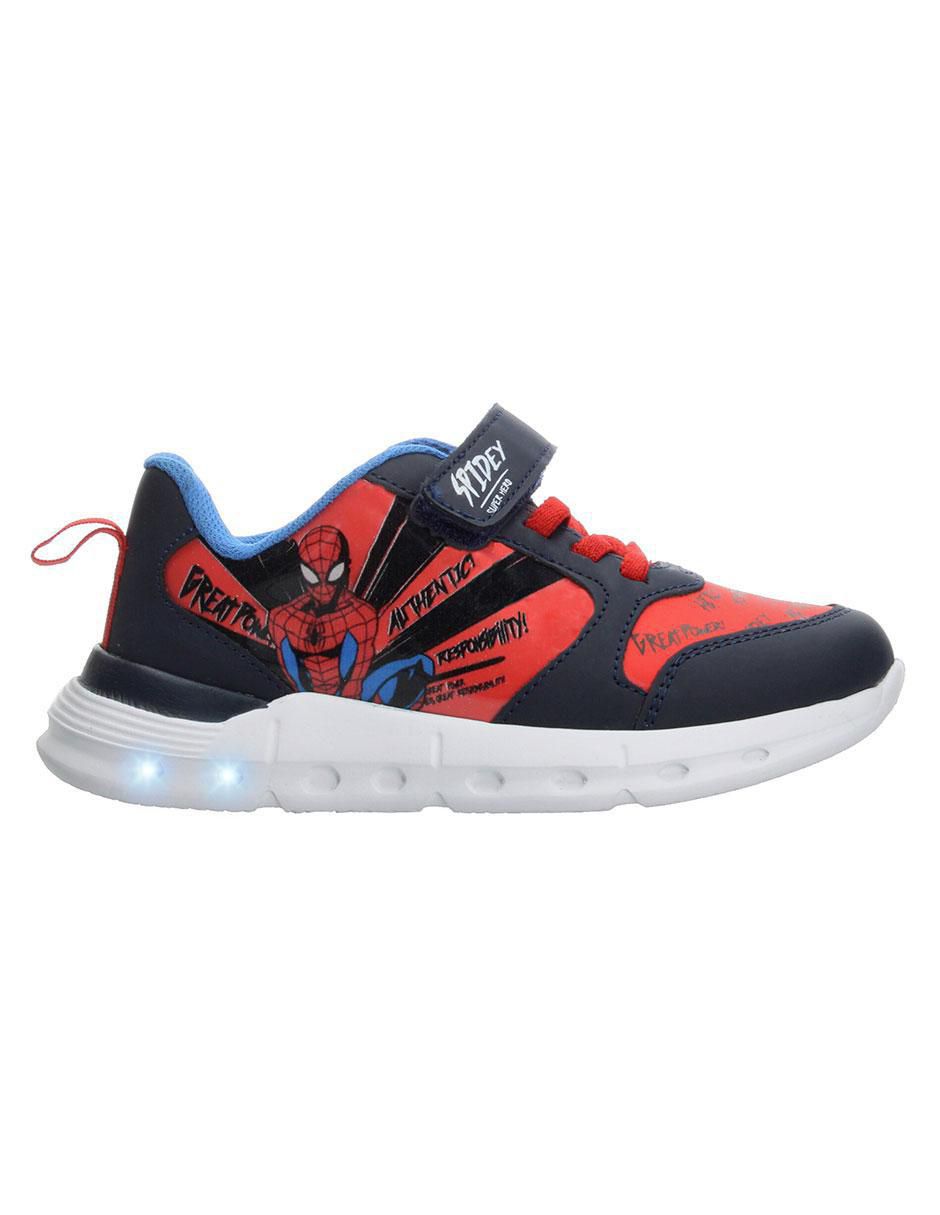 Tenis con luz para niño Spider-Man 1