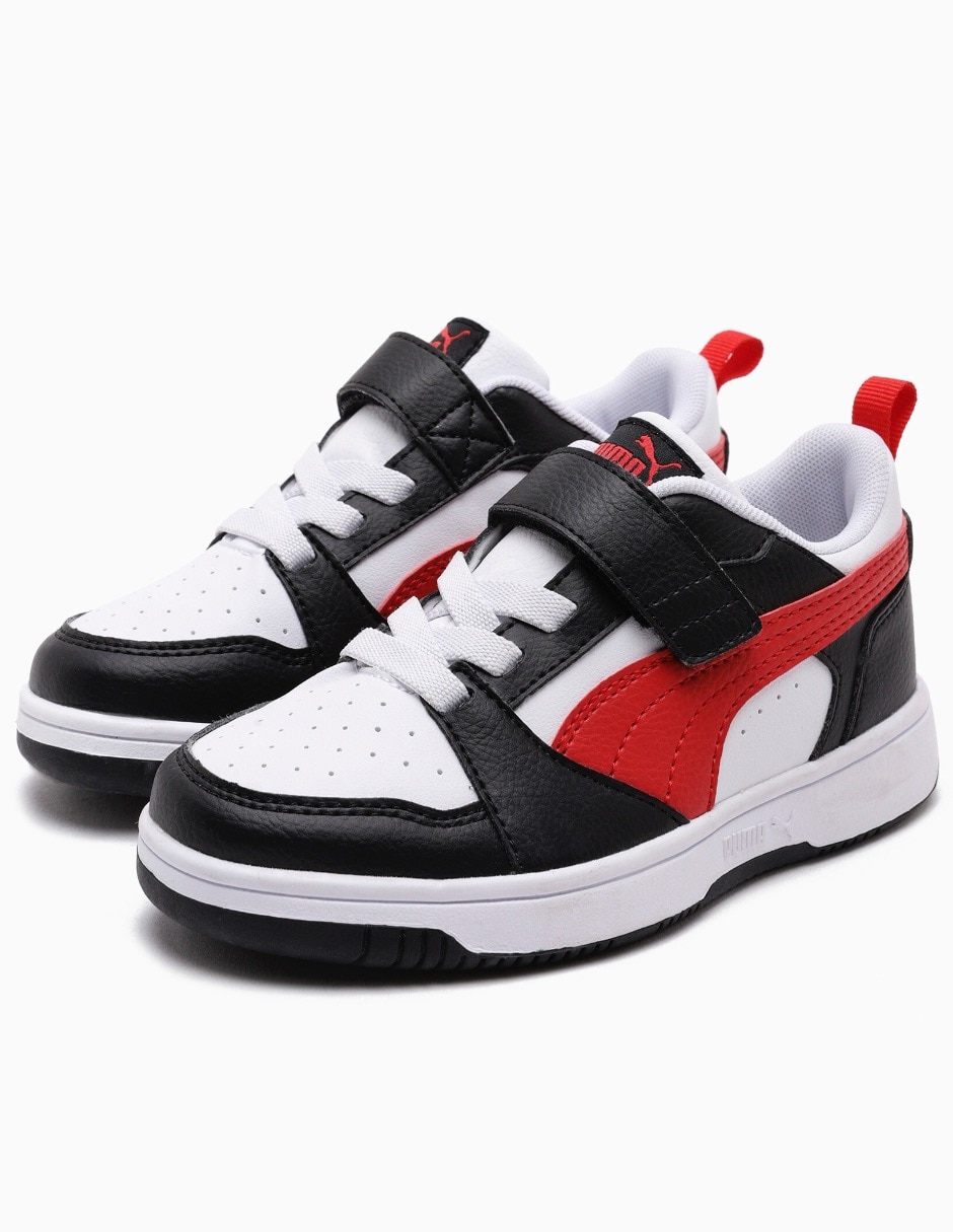 Tenis para niño Rebound V6 Lo AC PS 12