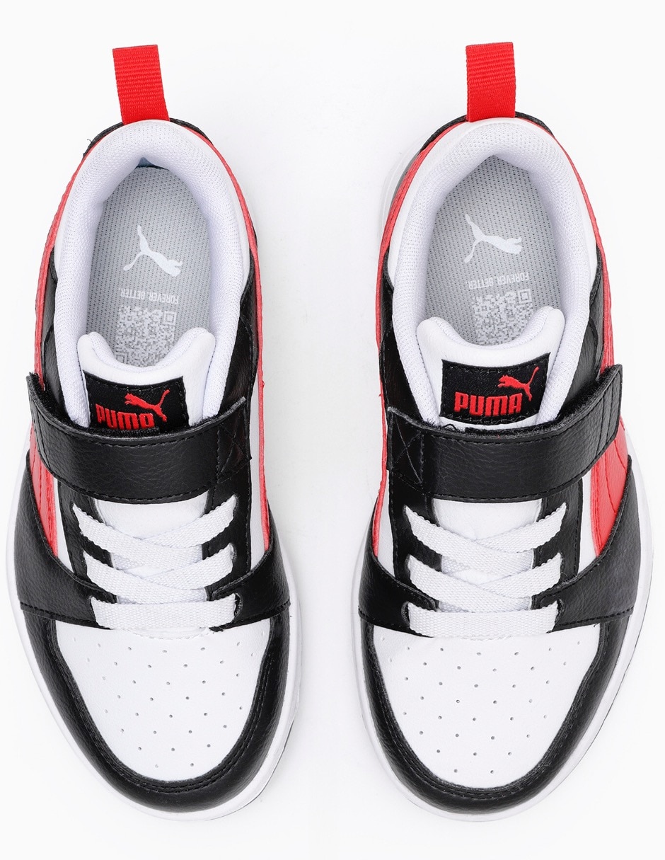Tenis para niño Rebound V6 Lo AC PS 10