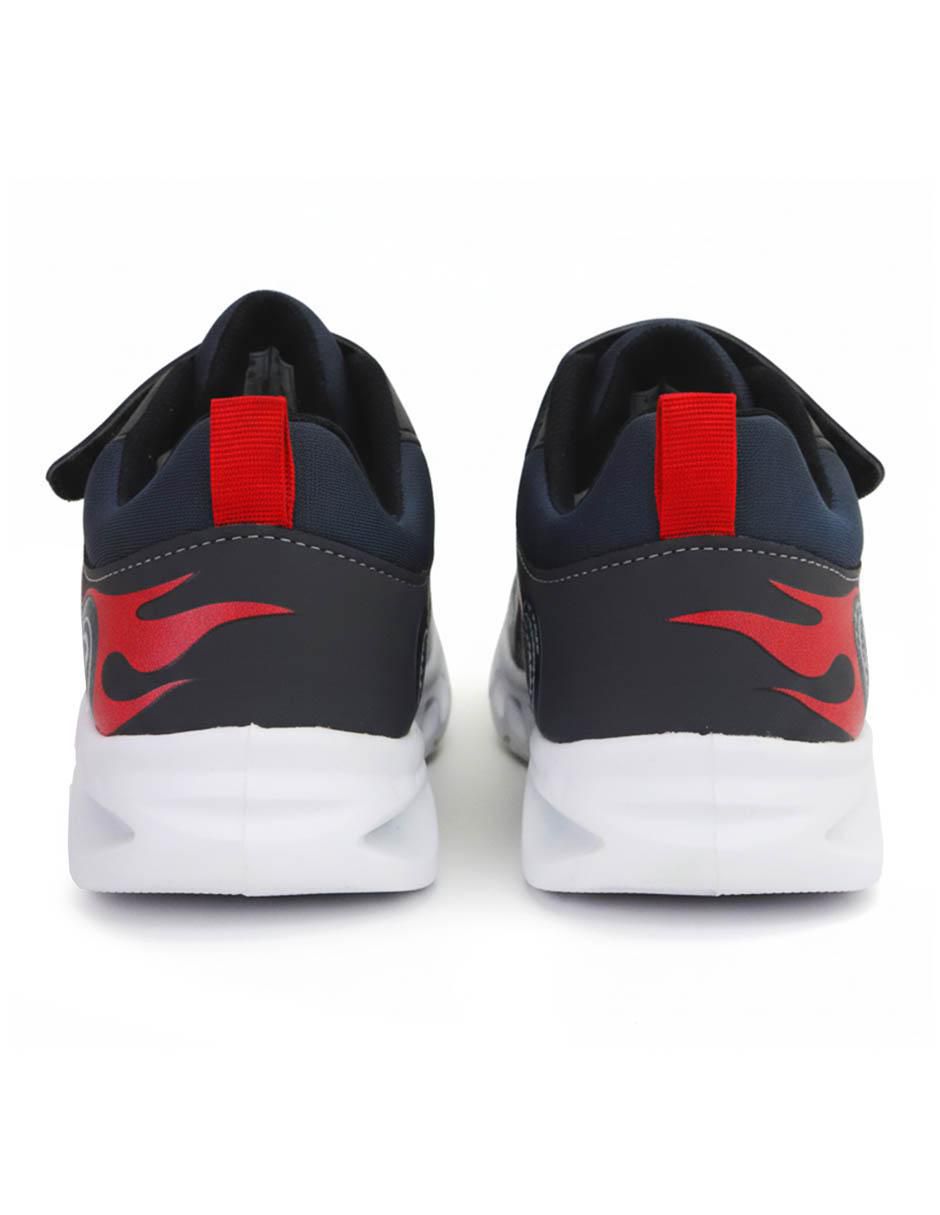 Tenis con luz para niño Hot Wheels Let's Race 6